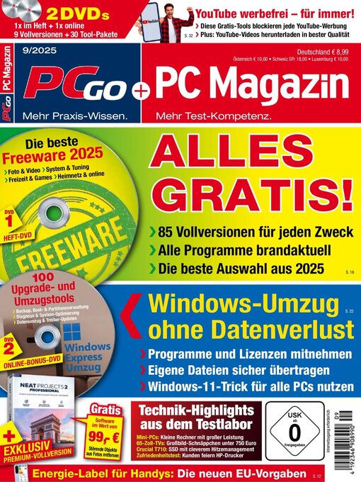 Title details for PC Magazin/PCgo by Weka Media Publishing GmbH - Available